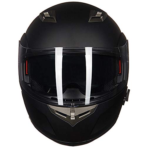 ILM Bluetooth Integrated Modular Flip up Full Face Motorcycle Helmet